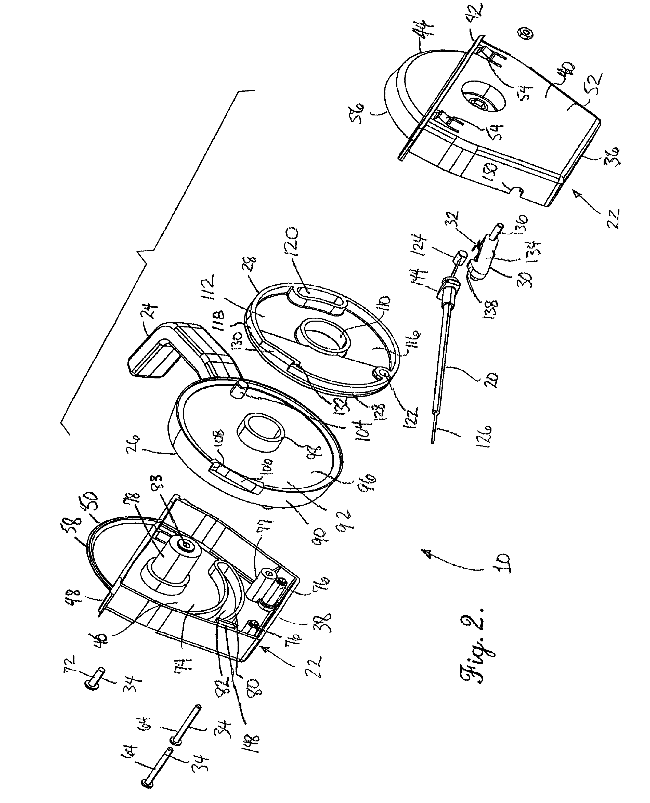 Self locking cable control apparatus