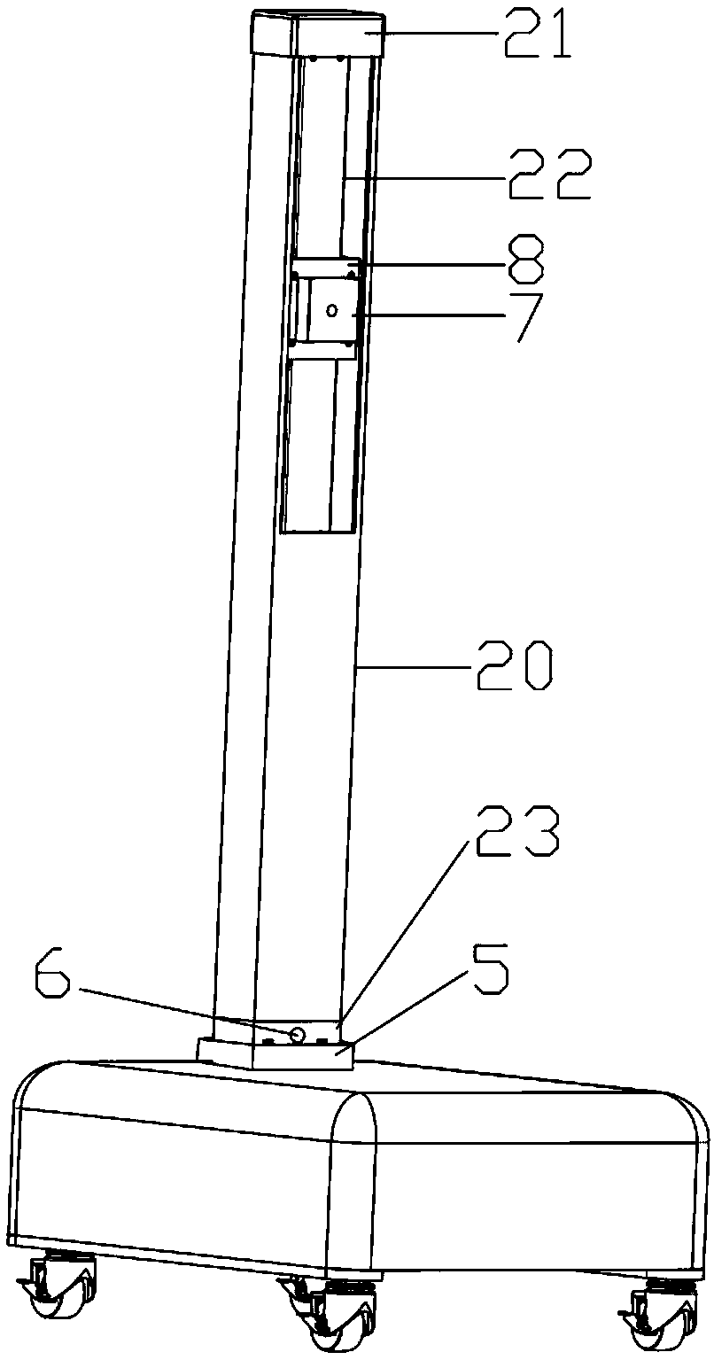 Puncture needle robot for pain sensation treatment