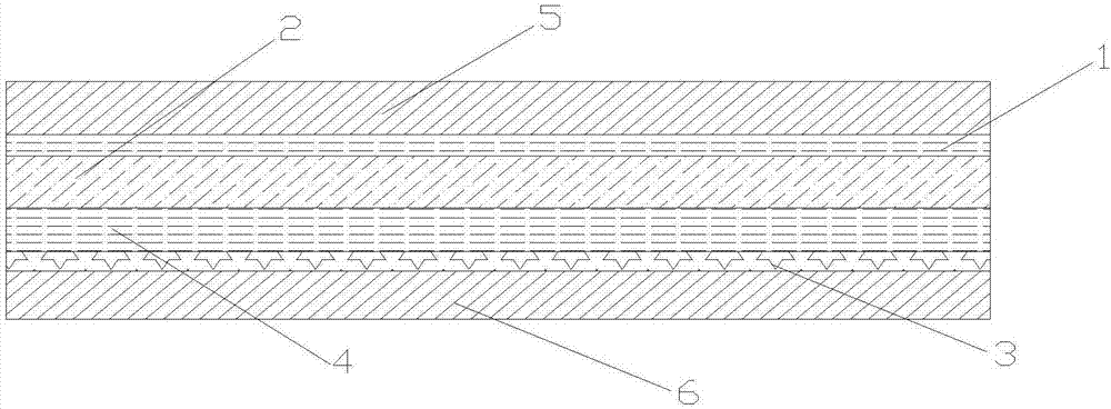 Laser holographic anti-counterfeit composite aluminum plating film and production technology thereof