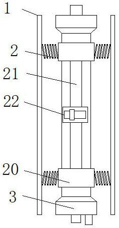 An ultrafiltration membrane self-cleaning device