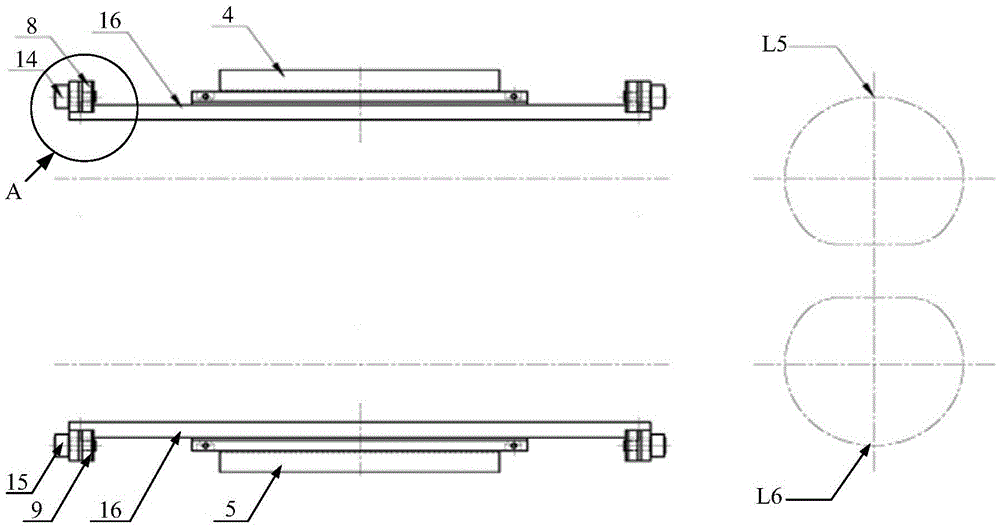 Rotation reciprocating type horizontal seal packaging mechanism