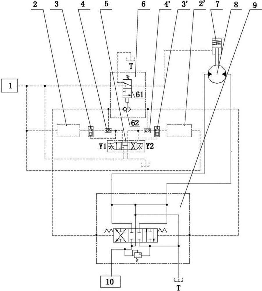 Pilot control module, pilot brake control system and construction machinery