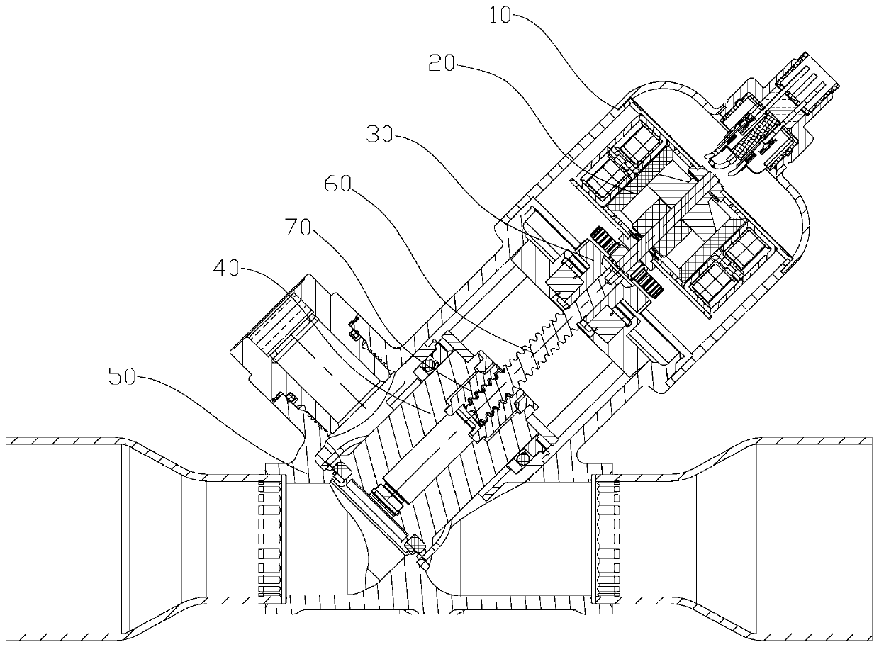 Electronic expansion valve and its seat assembly, seat core