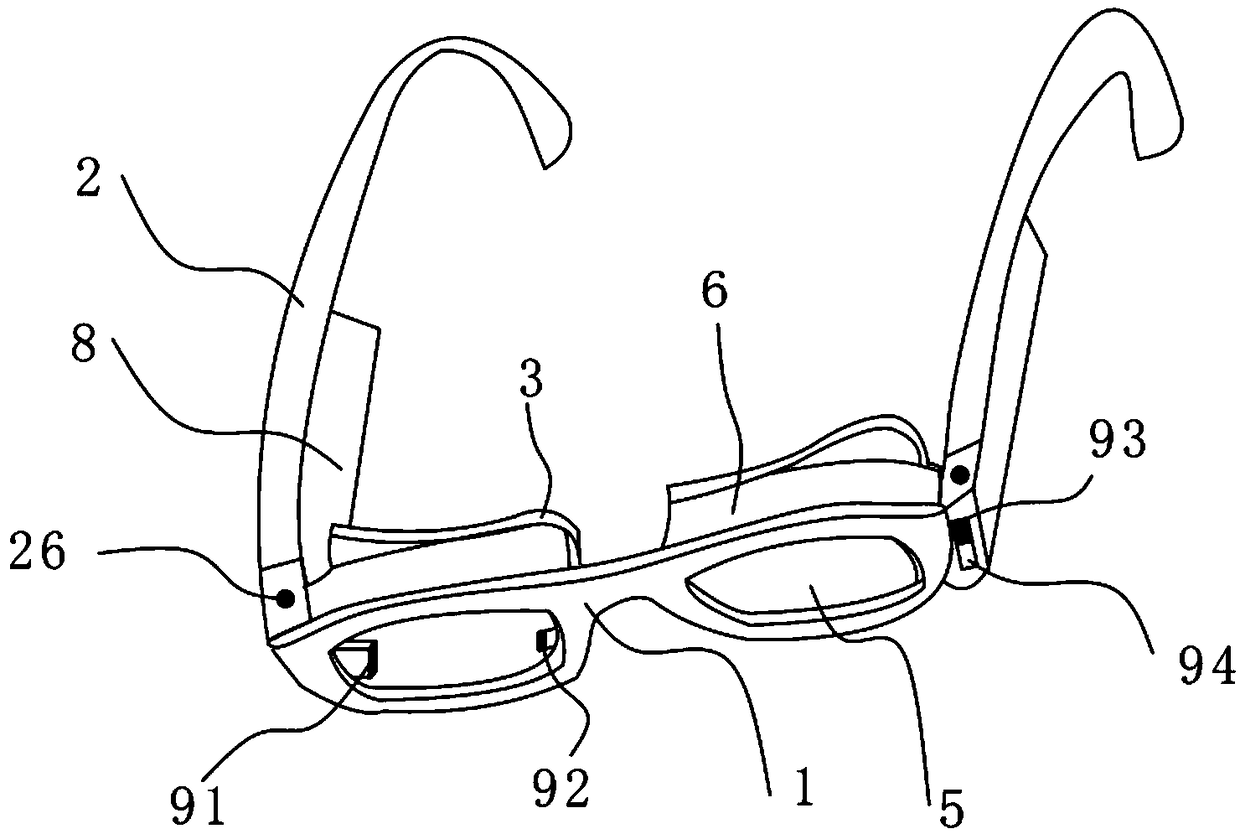 Wet chamber glasses and control method thereof