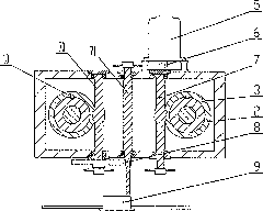 Bottom dead center adjusting mechanism for high-speed press