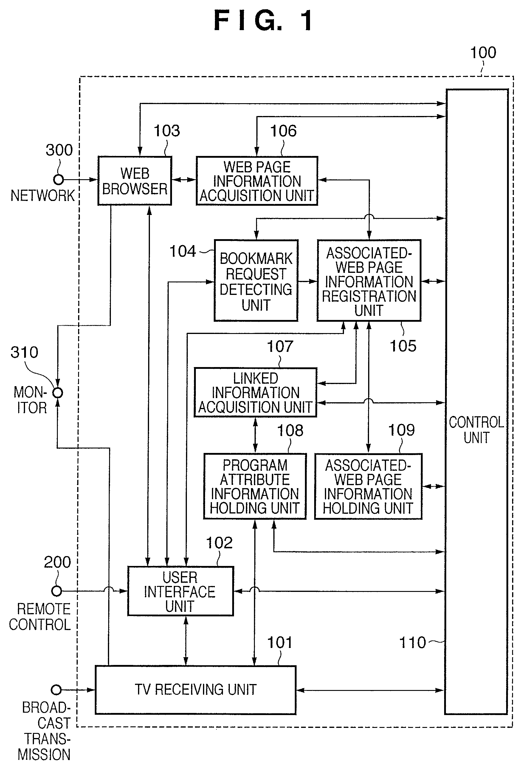 Web information processing apparatus and web information processing method