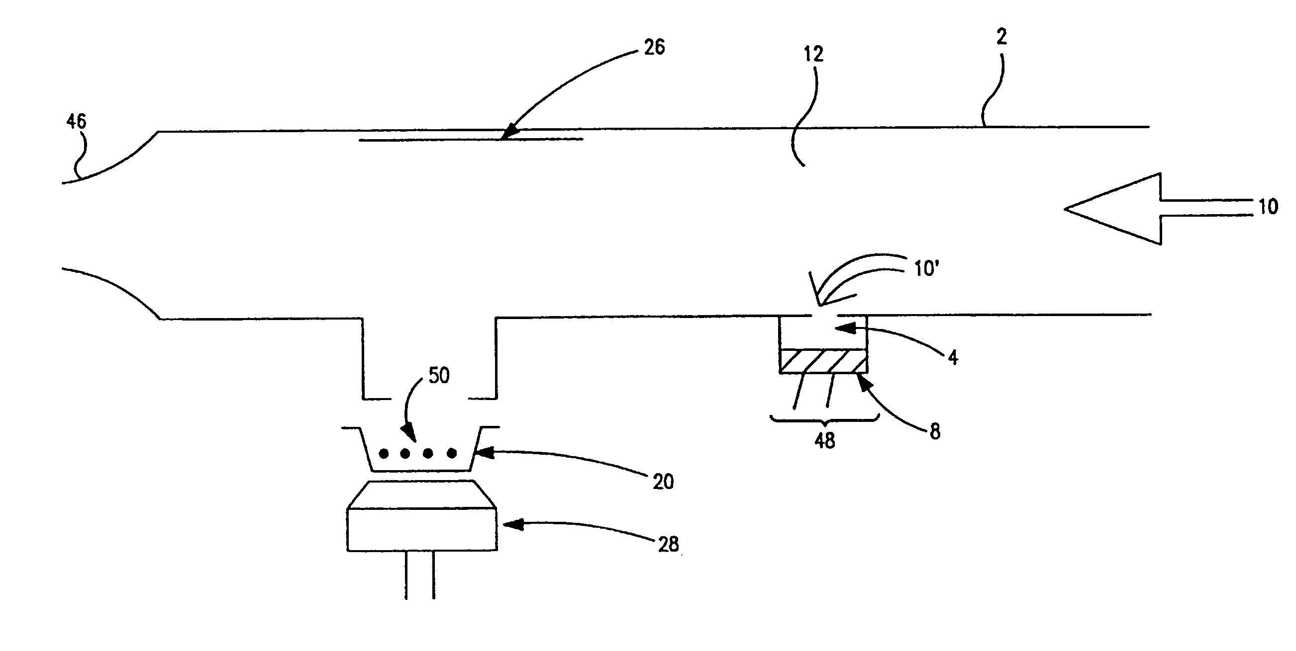 Directional flow sensor inhaler