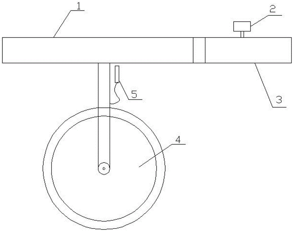 A storage vehicle steering wheel angle display instrument with an hour meter