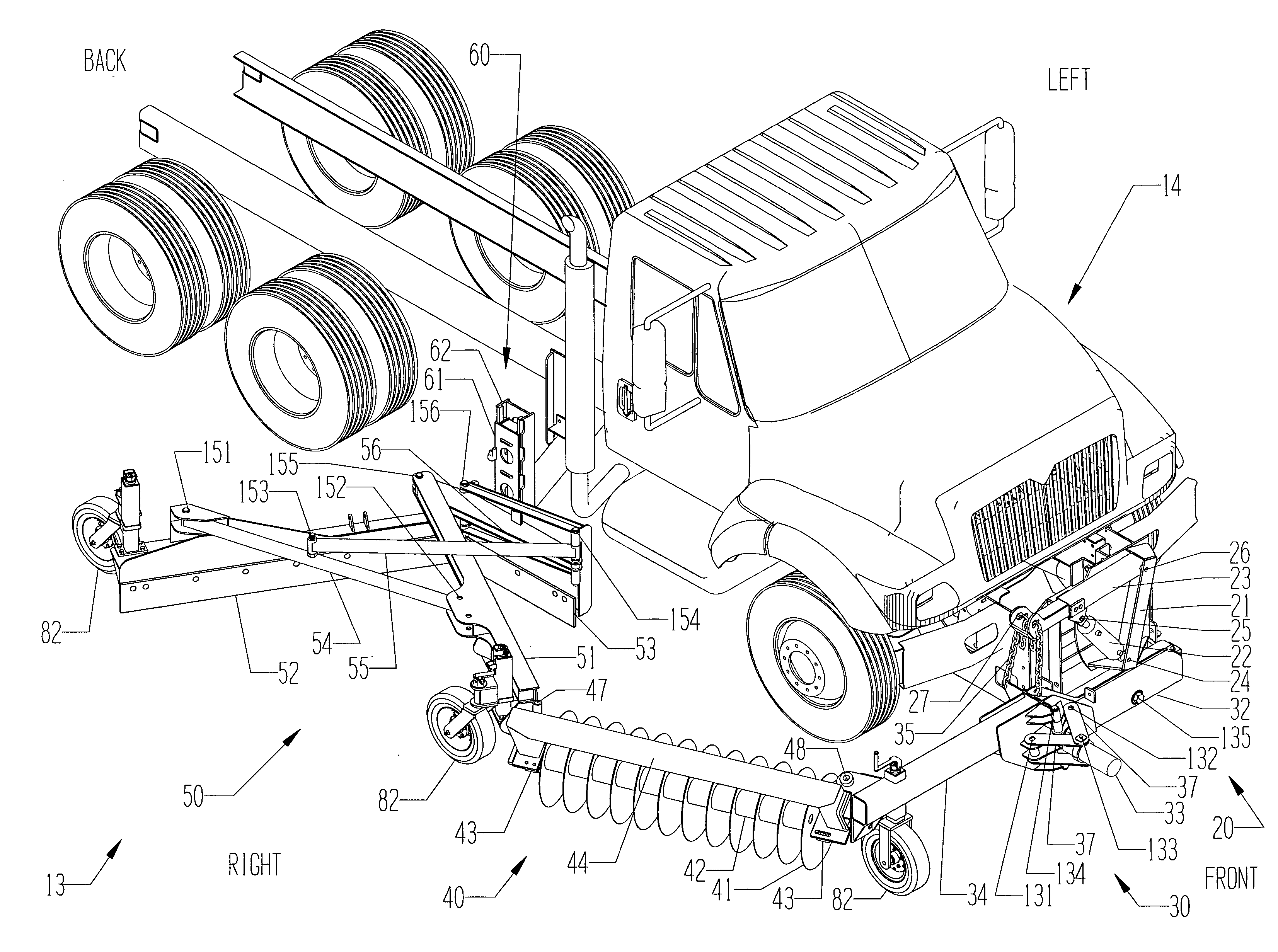 Machine for the maintenance and conditioning of road shoulders