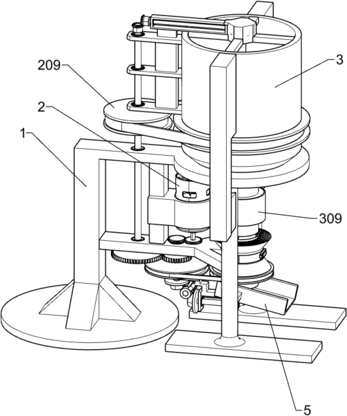 An adjustable chemical plastic production granulator