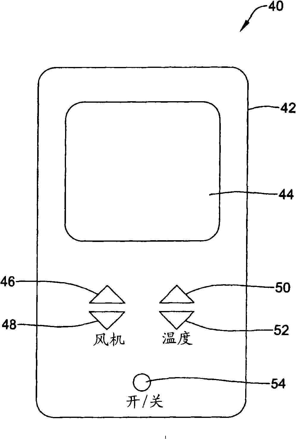 Fan coil thermostat with activity sensing