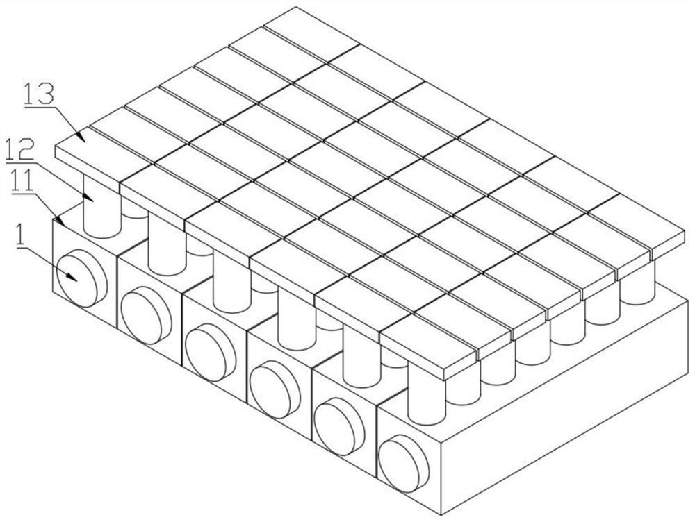 Floating type garbage collection device for hydraulic engineering