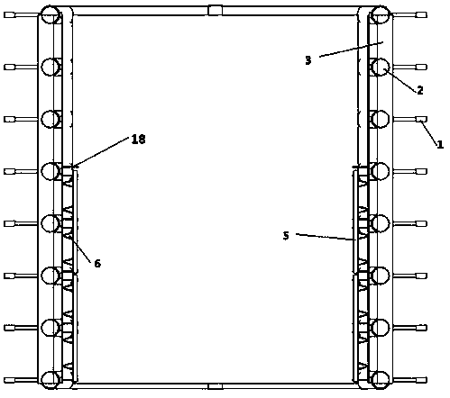 Tunnel lining structure using concrete filled steel tubes and laminated plates and construction method thereof