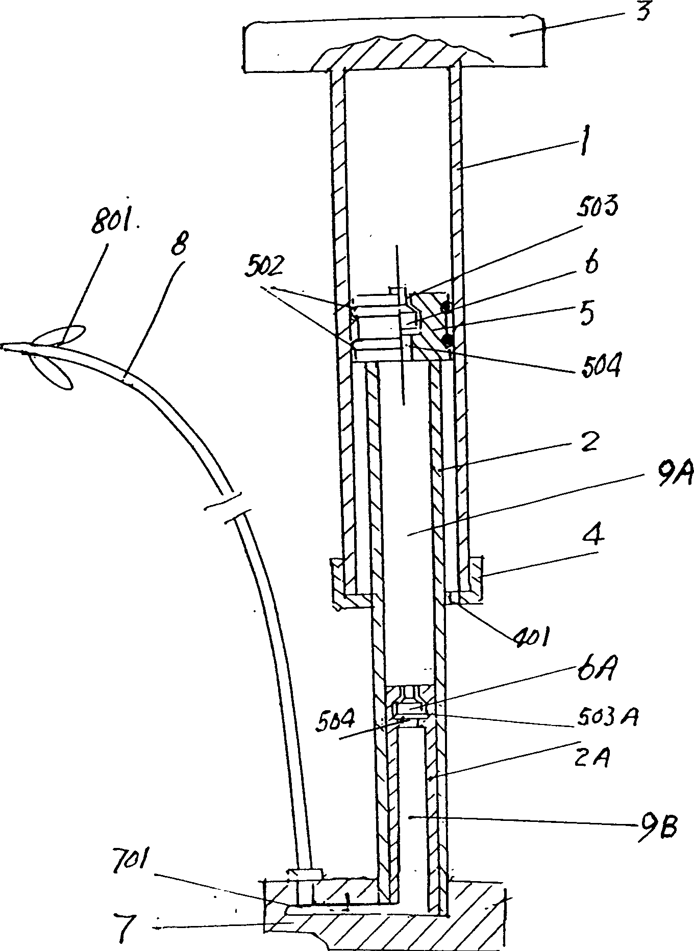 High pressure quick inflator