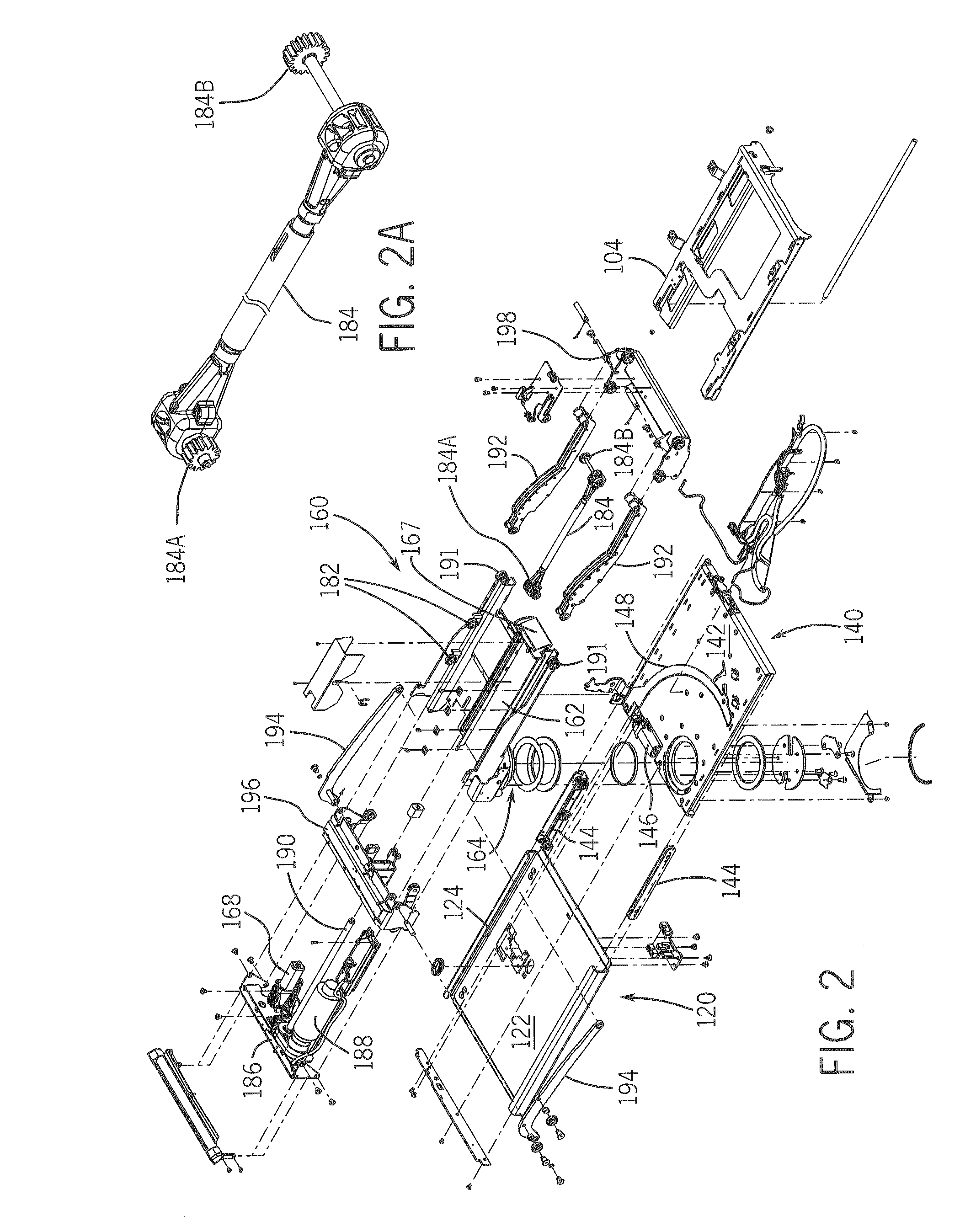 Articulated seating system