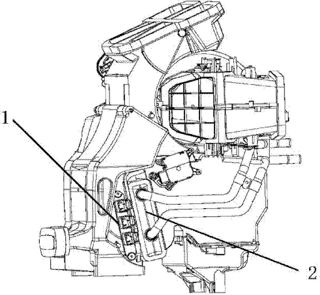 Automobile air conditioner and layout method thereof