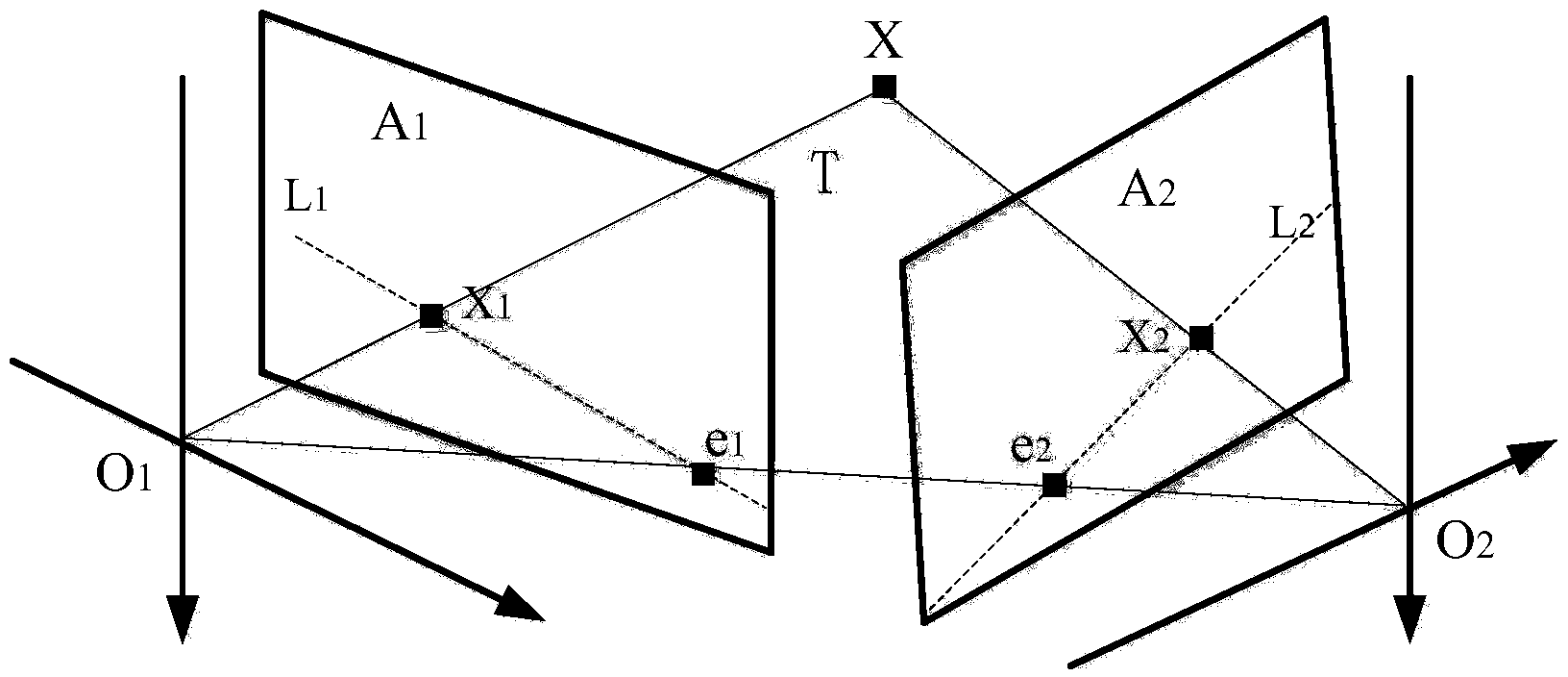 Mobile augmented reality tracking registration method based on online study