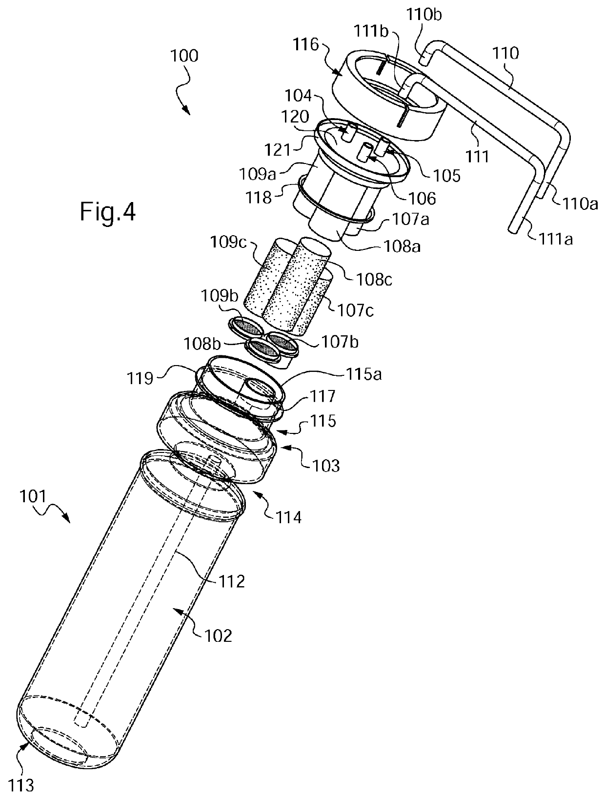 Tank with an integral filter and beverage dispensing appliance comprising such a tank