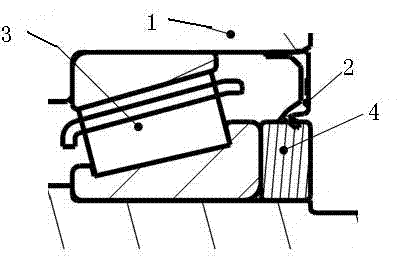 High-temperature bearing and seal assembly thereof