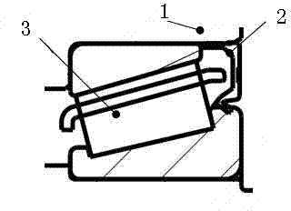 High-temperature bearing and seal assembly thereof