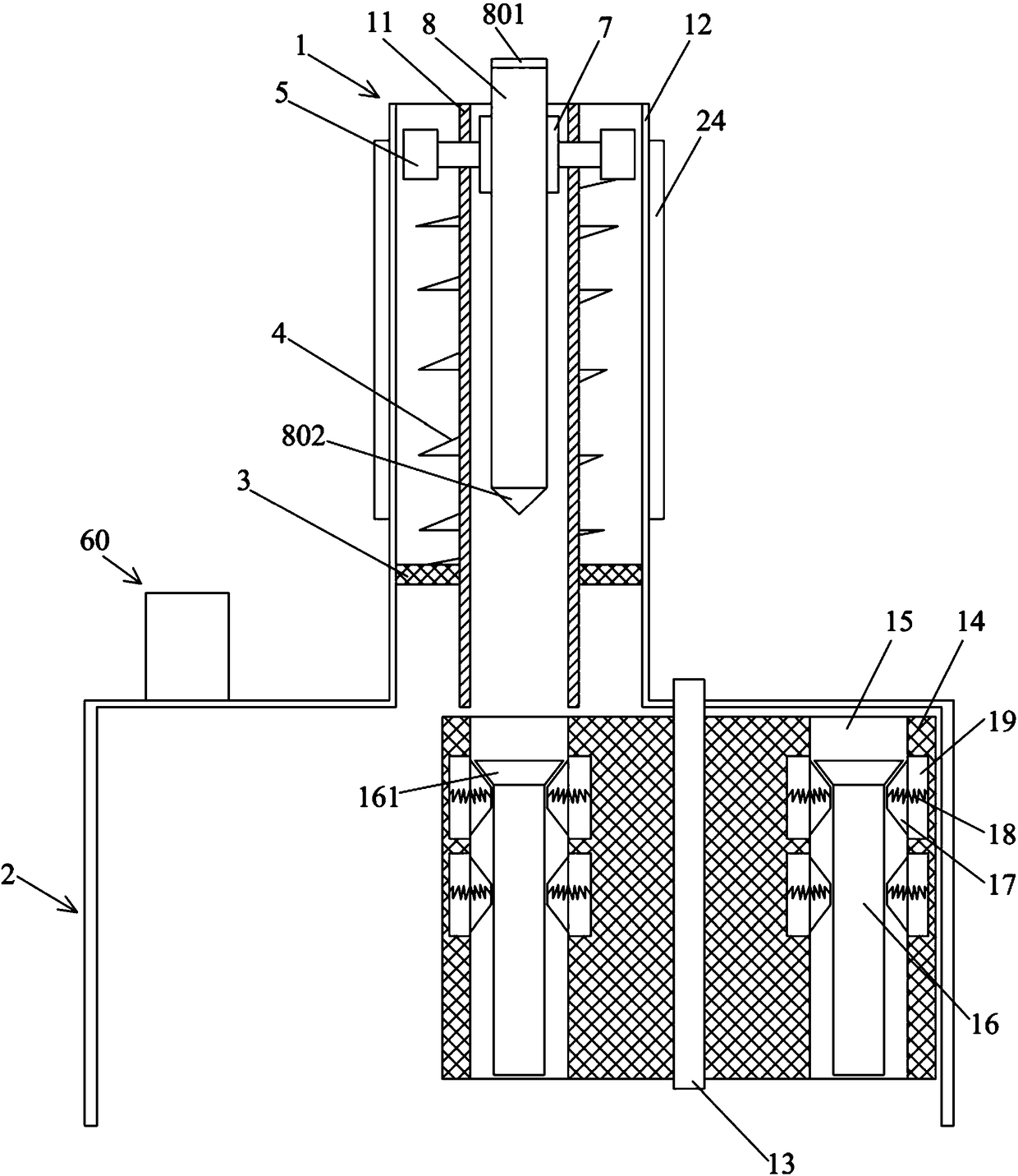 Energy-saving environmentally-friendly mounting tool for building decoration