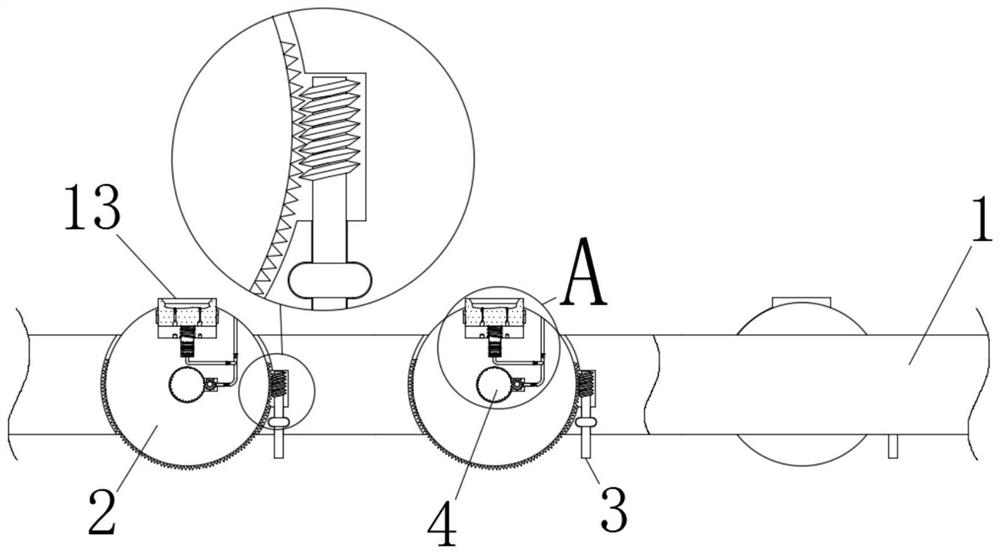 Operation frame with circumferential shoe mold