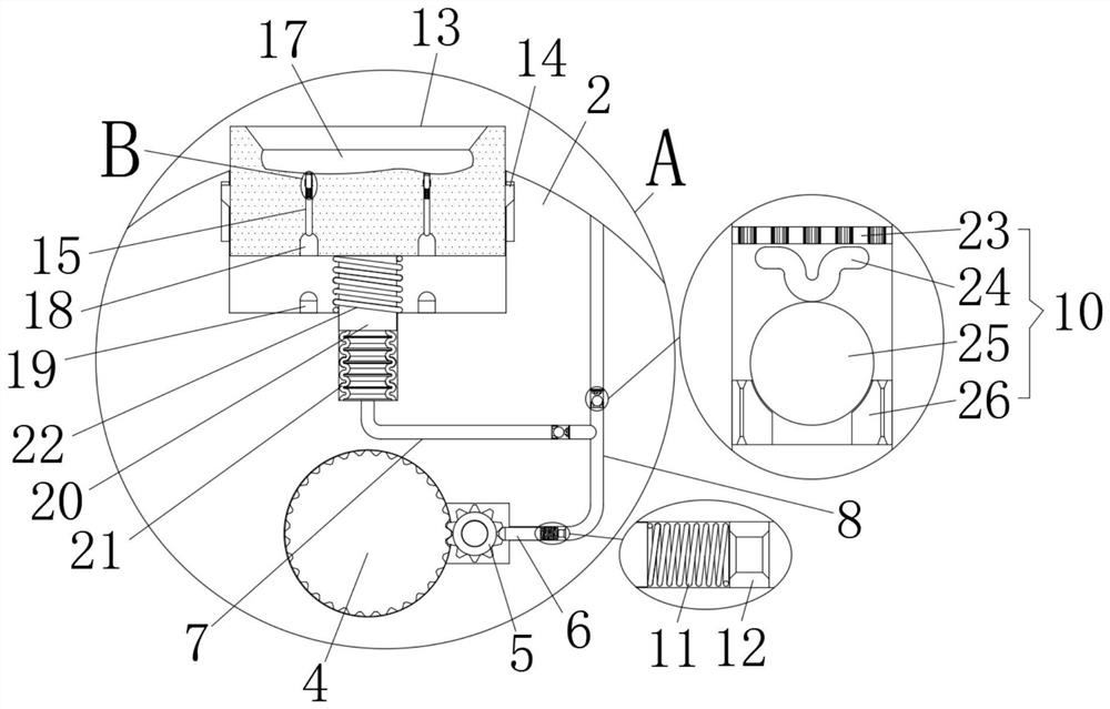 Operation frame with circumferential shoe mold