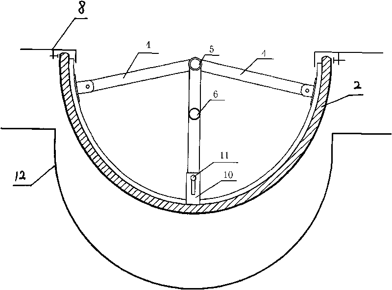 Manufacturing method for root part of megawatt wind turbine blade