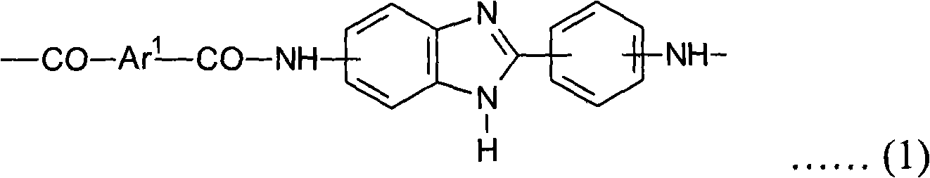 Heterocyclic ring-containing aromatic polyamide fiber, method for producing the same, fabric comprising the fiber, fiber-reinforced composite material reinforced with the fiber