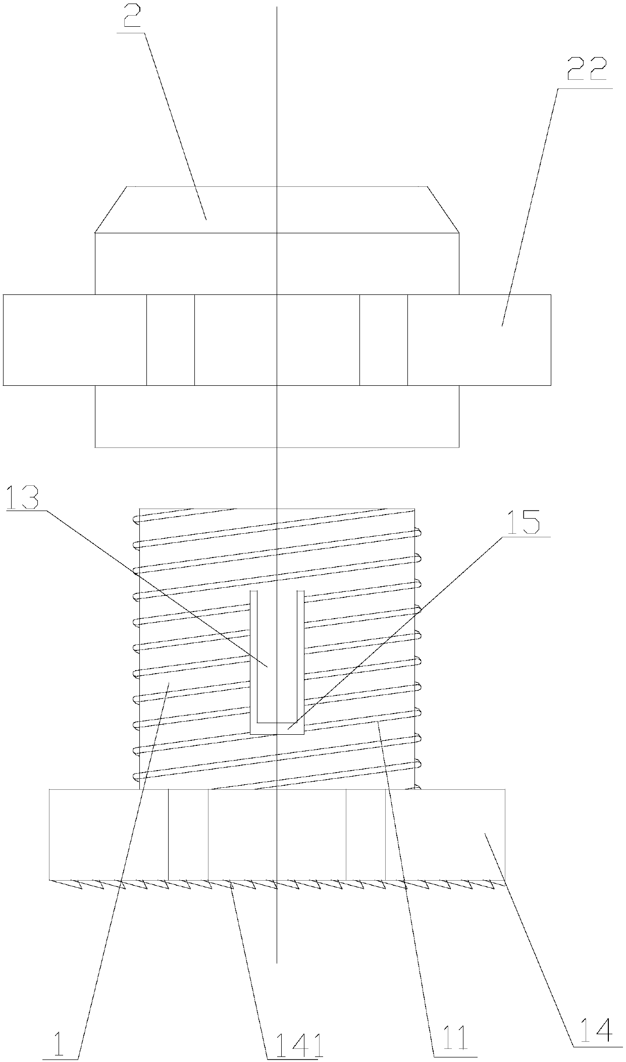 Hex nut for fitness equipment