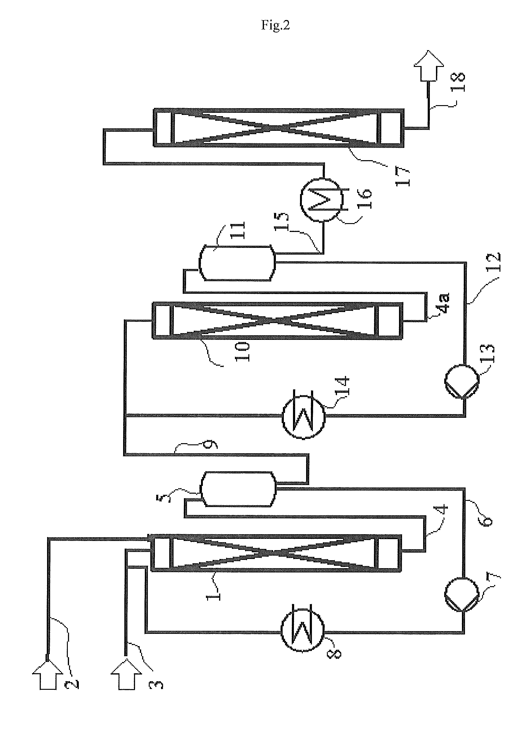 Method for producing 1,2-propandiol by hydrogenation in at least three successive reactors