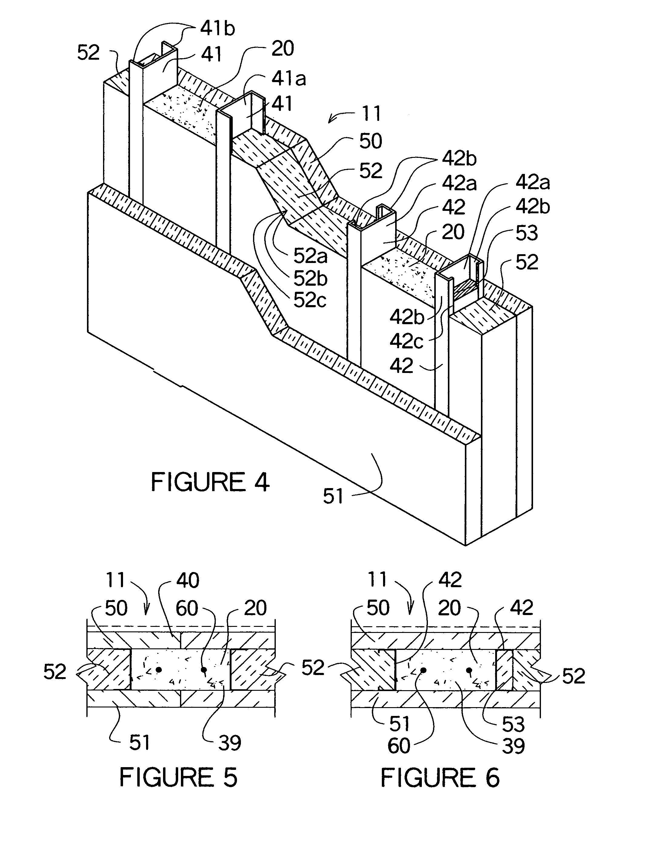 Building construction using structural insulating core