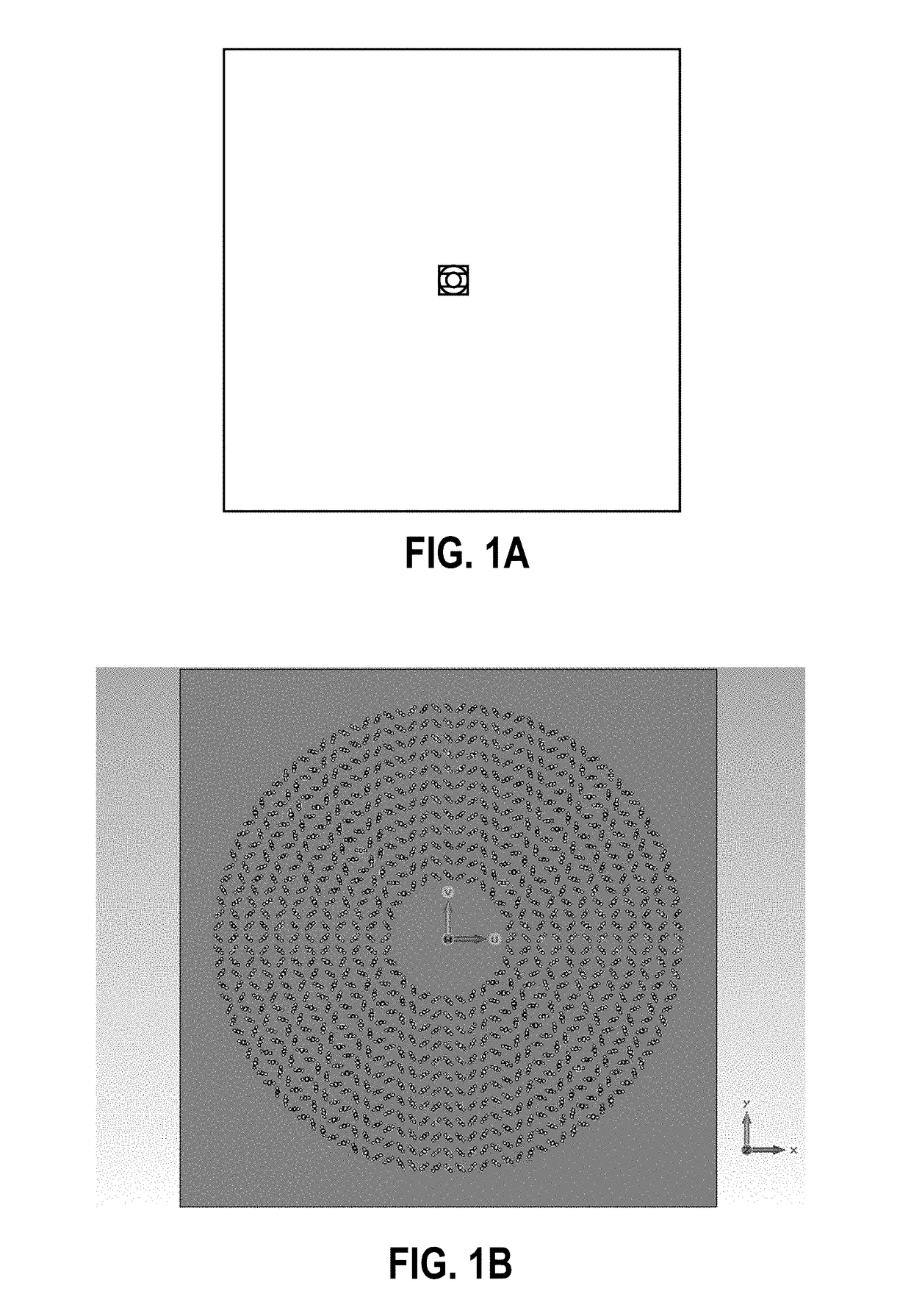 Antenna element placement for a cylindrical feed antenna