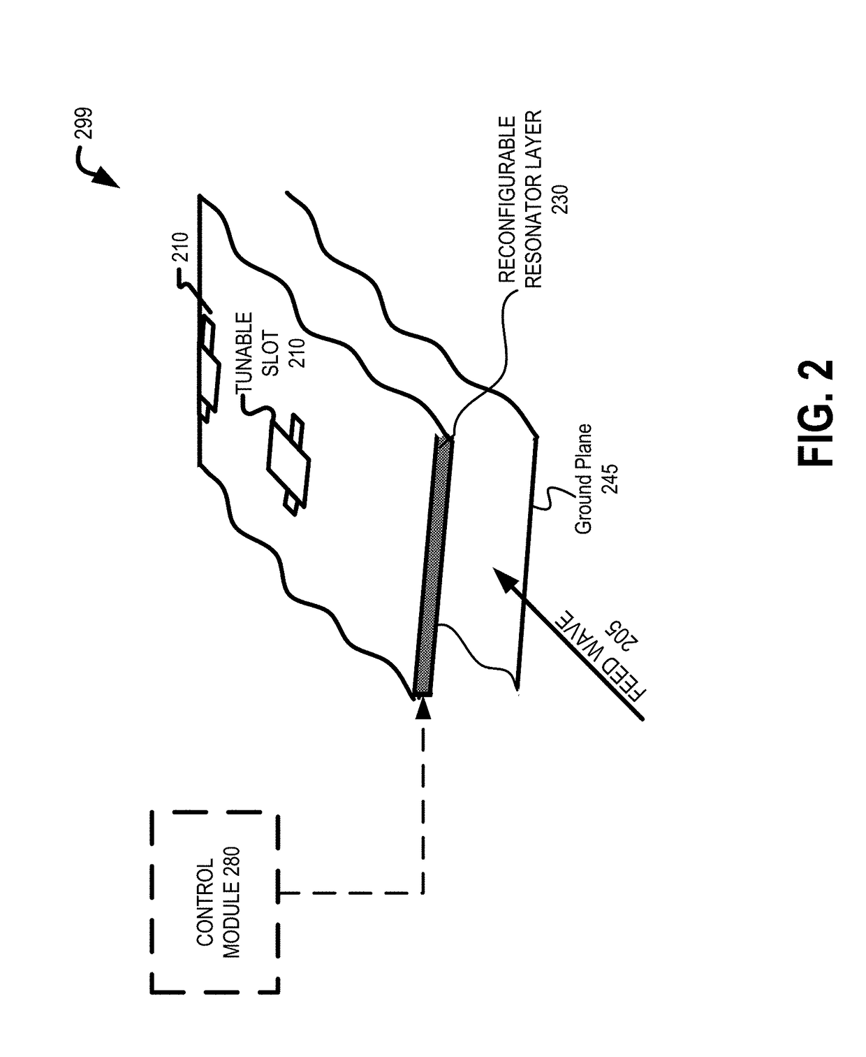 Antenna element placement for a cylindrical feed antenna