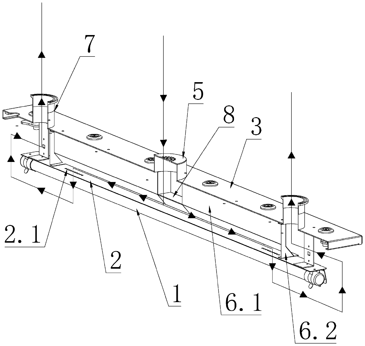 UV lamp cooling device