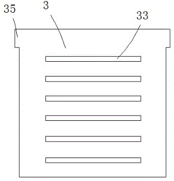 Spliced detecting device capable of measuring dissolved oxygen at mud-water interface in situ on large scale and detecting method thereof