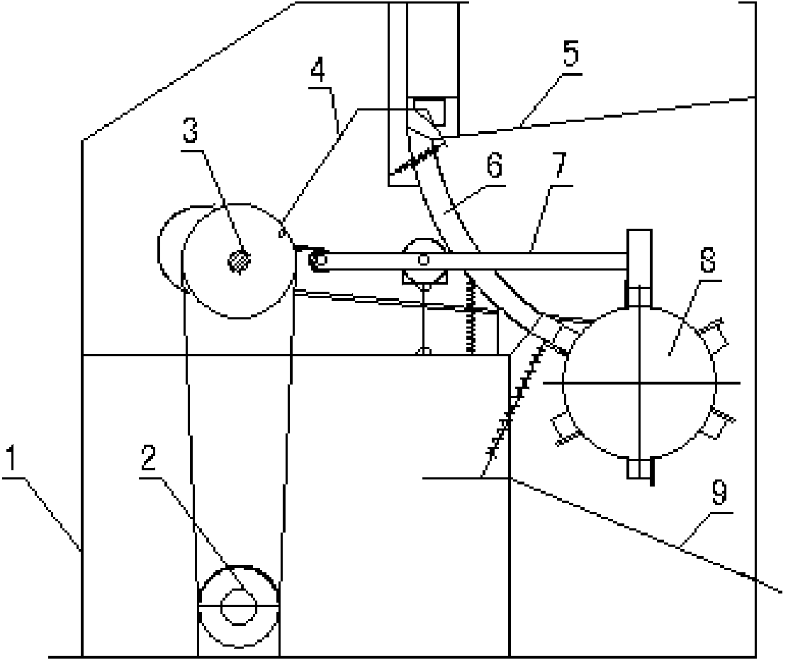 Pecan hulling machine