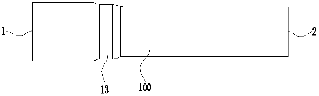 A washing machine shaft and its processing method