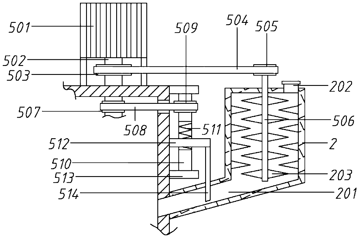 Efficient coal multi-stage crushing equipment for coal mine exploitation