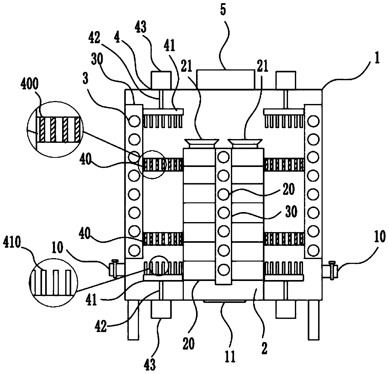 Method for treating rural domestic sewage by utilizing water supply sludge