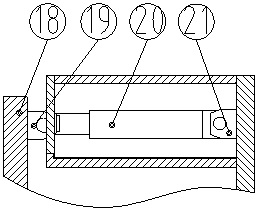 Main drive bearing test bench and test system