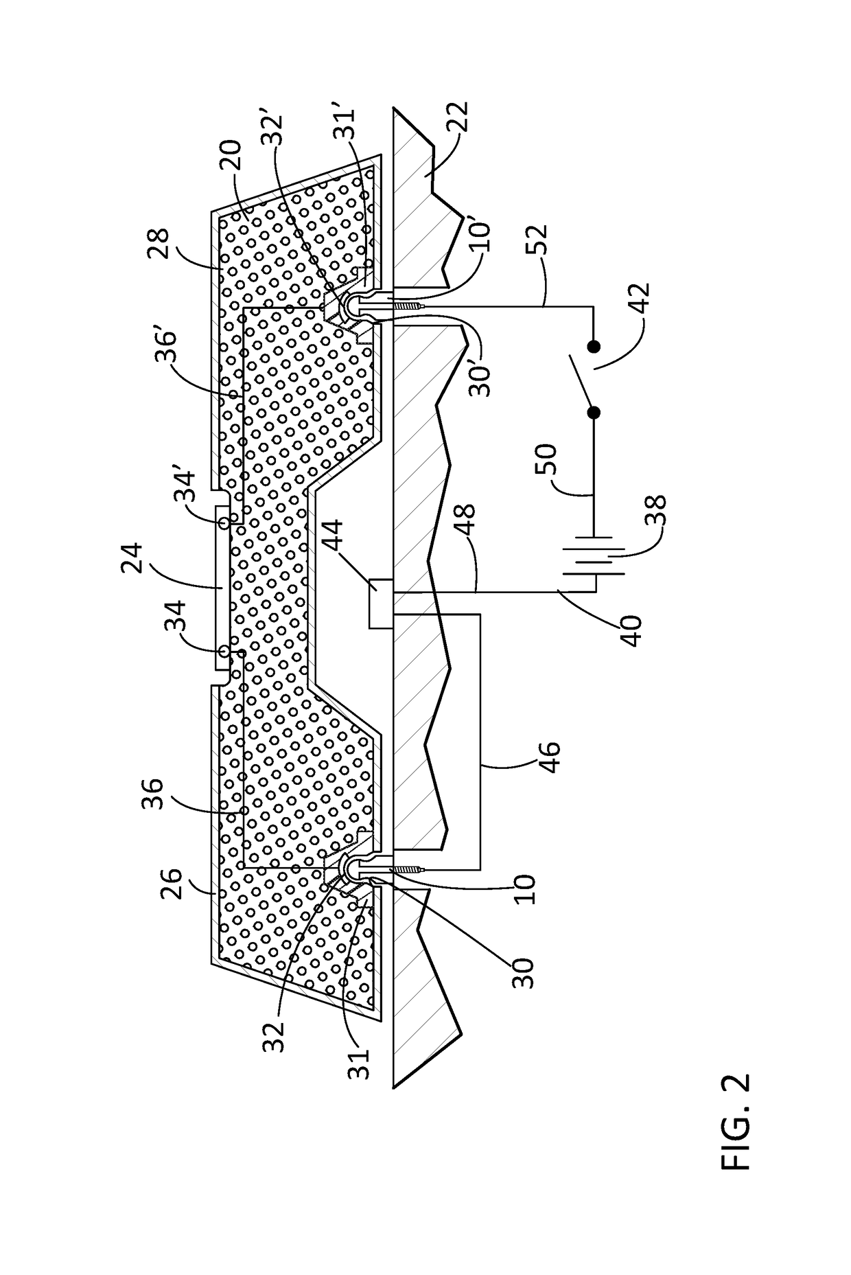 Ball stud strategy for hand-replaceable components requiring electric power