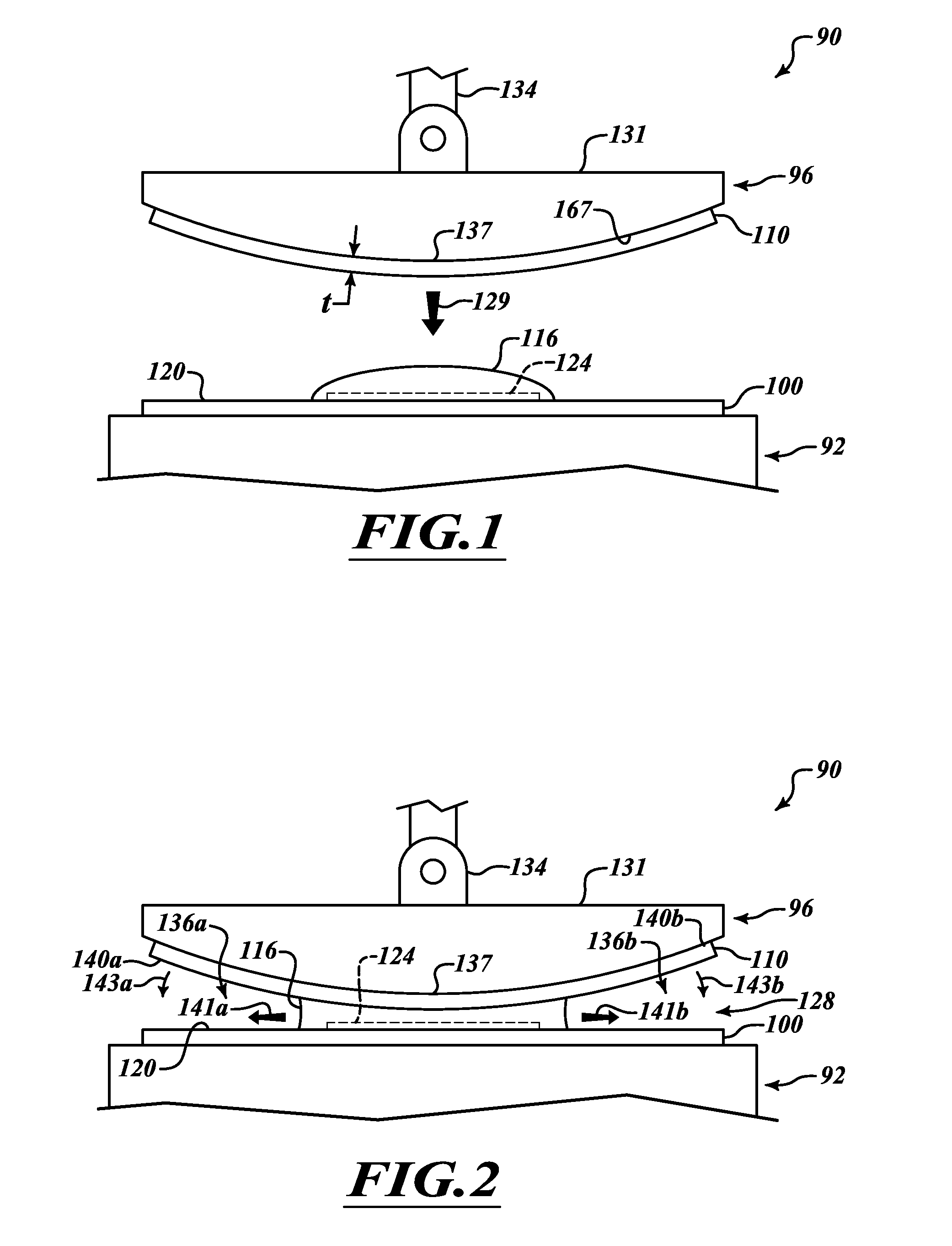 Floatable opposables for applying fluids to process biological samples