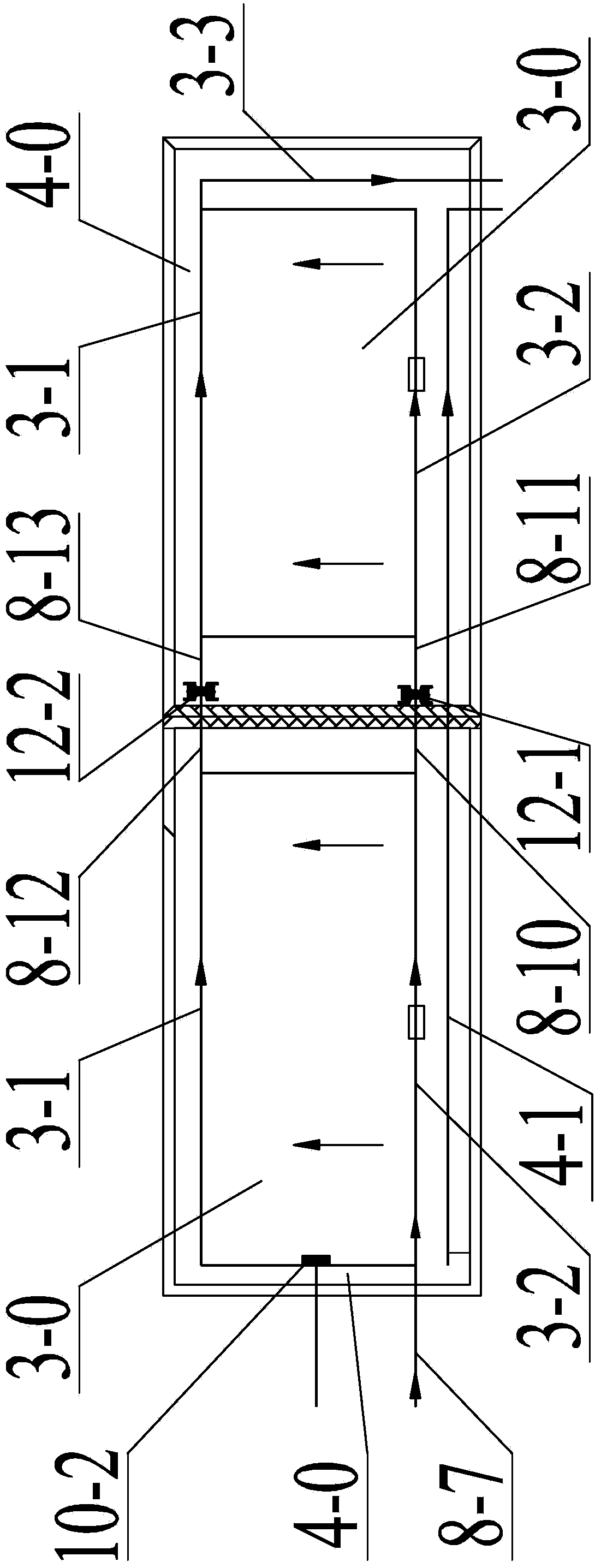 Plate solar collector and building integrated system