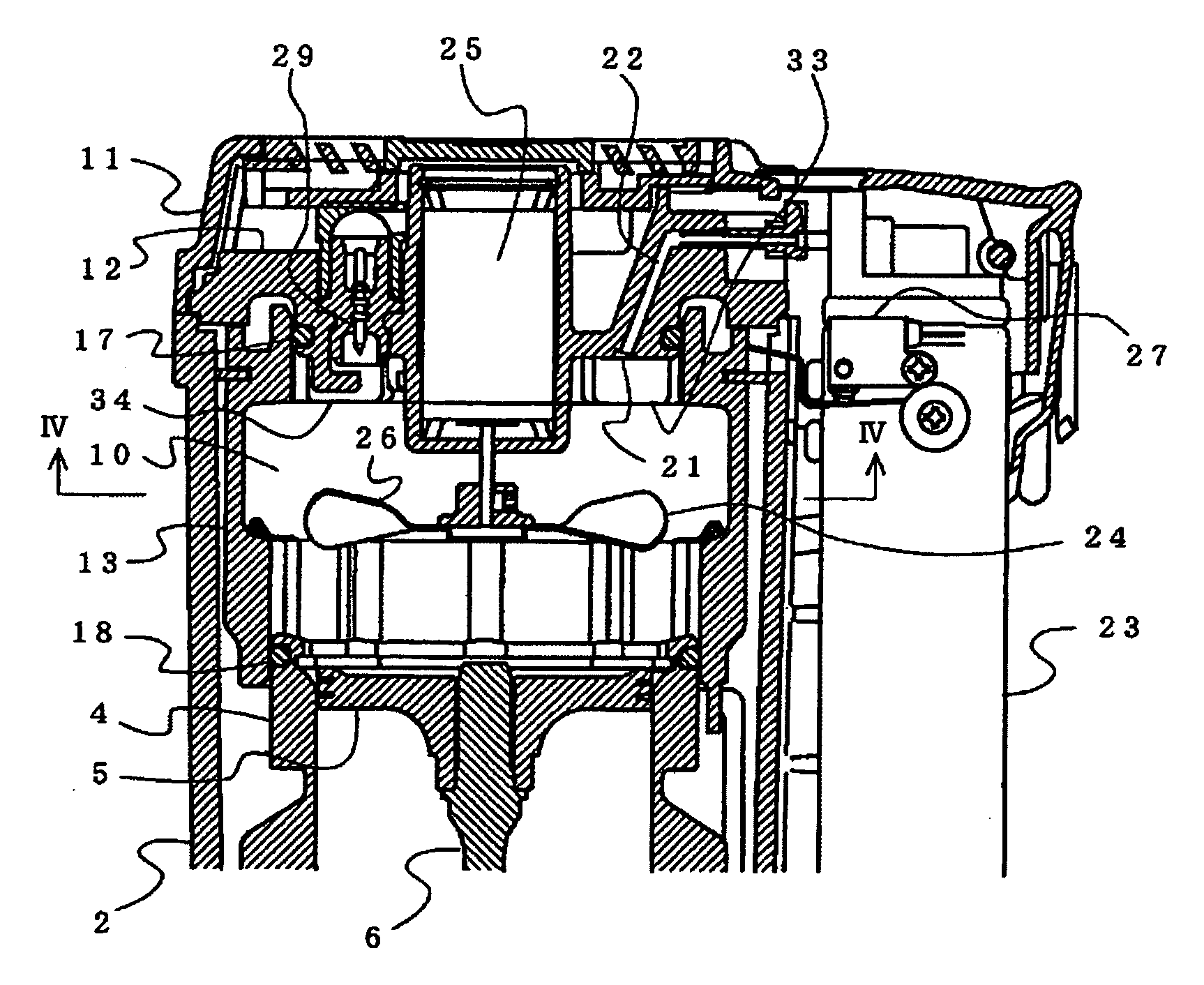 Gas combusion-type impact device