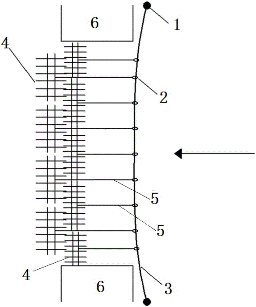 Novel plugging method and device used after dike breaking