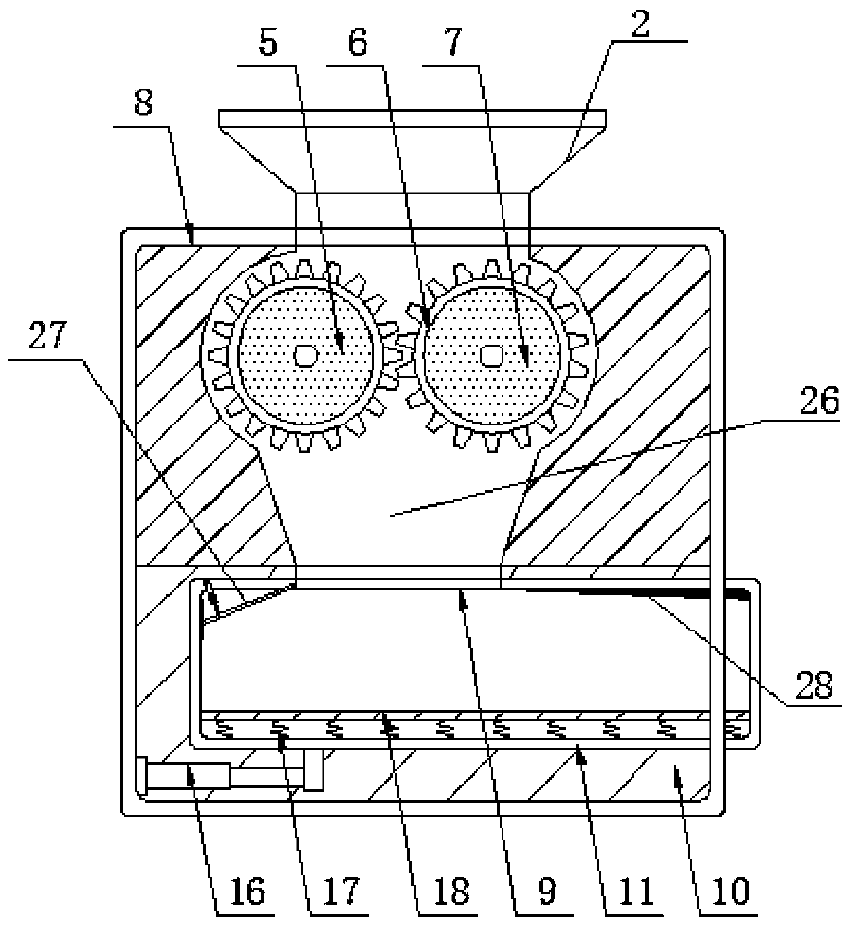 Waste treatment equipment for improving ecological environment