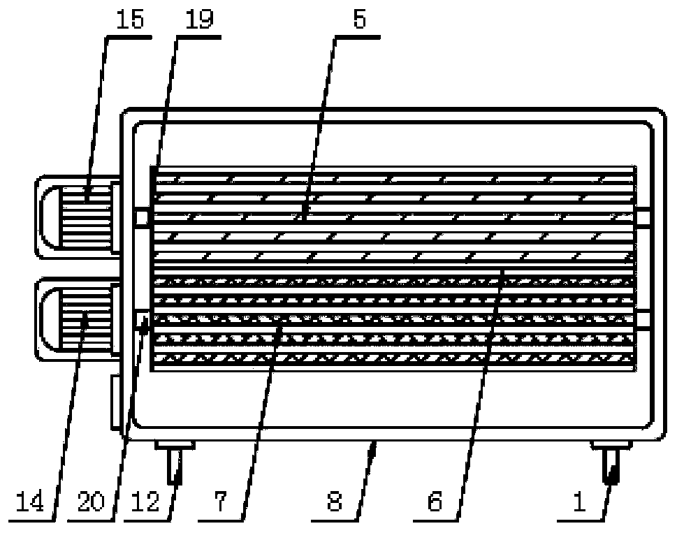 Waste treatment equipment for improving ecological environment