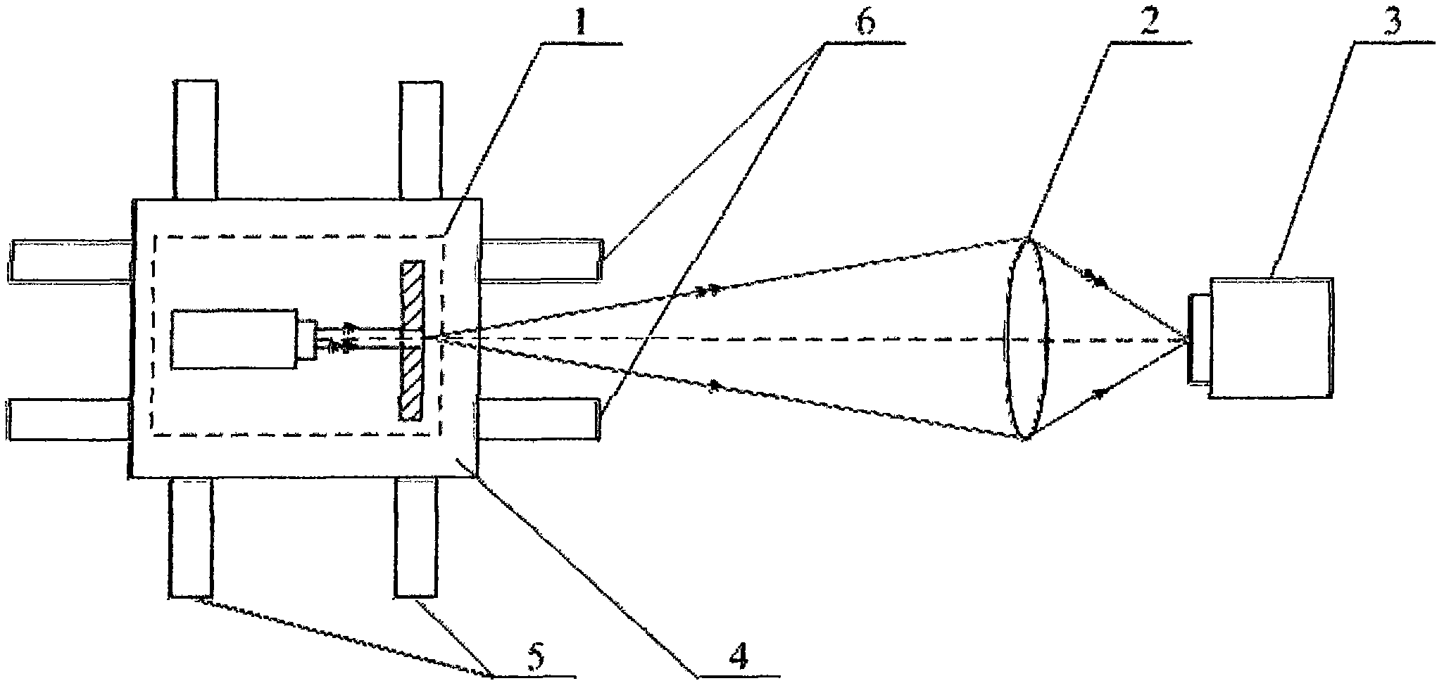 Method and device for measuring pixel pitch of image sensor based on point-target image splicing technology