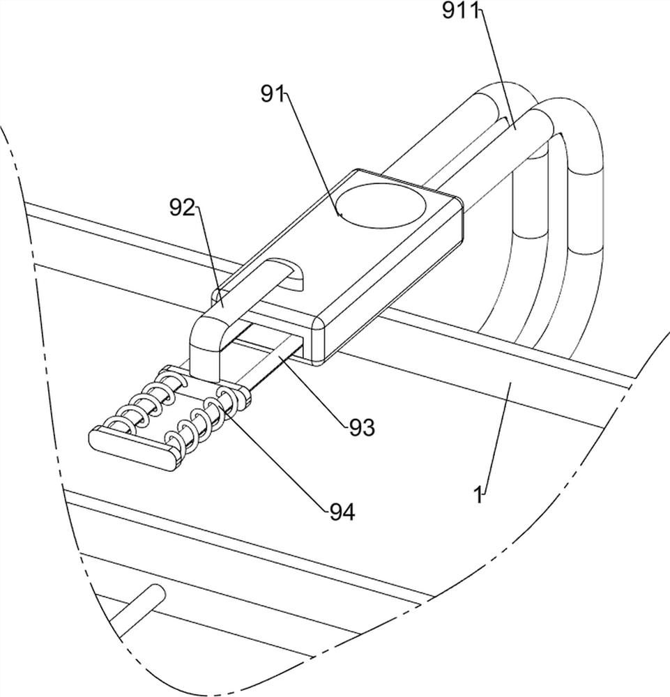 Medical liquid medicine quantitative packing device